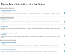 Tablet Screenshot of lostliberal.blogspot.com