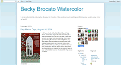 Desktop Screenshot of beckybrocato.blogspot.com