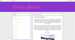 Desktop Screenshot of maliin20.blogspot.com