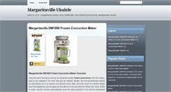 Desktop Screenshot of margaritavilleukulele.blogspot.com
