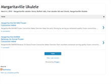 Tablet Screenshot of margaritavilleukulele.blogspot.com