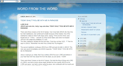 Desktop Screenshot of lfccdailyword.blogspot.com