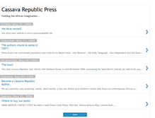 Tablet Screenshot of cassavarepublic.blogspot.com