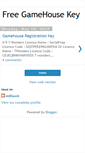Mobile Screenshot of freegamehousekey.blogspot.com