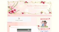 Desktop Screenshot of euamoministerioinfantil.blogspot.com