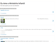 Tablet Screenshot of euamoministerioinfantil.blogspot.com