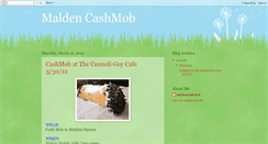 Desktop Screenshot of maldencashmob.blogspot.com