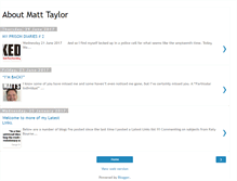 Tablet Screenshot of aboutmatttaylor.blogspot.com
