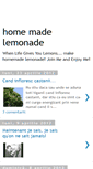 Mobile Screenshot of home-made-lemonade.blogspot.com