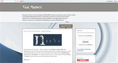 Desktop Screenshot of foodmatterstome.blogspot.com