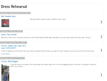 Tablet Screenshot of dressrehearsel.blogspot.com
