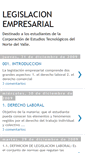 Mobile Screenshot of legislacionempresarial.blogspot.com