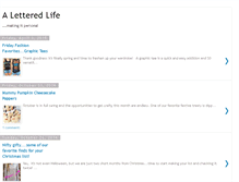 Tablet Screenshot of aletteredlife.blogspot.com