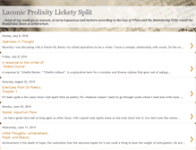 Tablet Screenshot of laconic-prolixity.blogspot.com