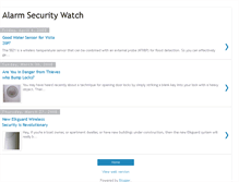 Tablet Screenshot of alarmsecuritywatch.blogspot.com