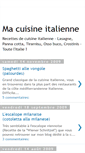 Mobile Screenshot of cuisineditalie.blogspot.com