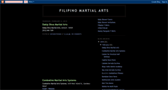 Desktop Screenshot of filipino-martial-arts.blogspot.com