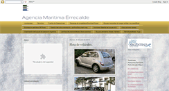 Desktop Screenshot of agenciamaritimaerrecalde.blogspot.com