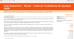 Desktop Screenshot of deportivocontadoresiquique.blogspot.com