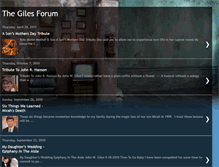 Tablet Screenshot of gilesforum.blogspot.com