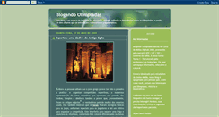 Desktop Screenshot of blogandolimpiadas.blogspot.com