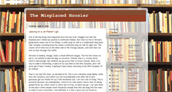 Desktop Screenshot of misplacedhoosier.blogspot.com