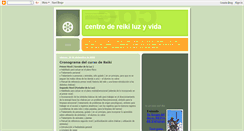 Desktop Screenshot of centrodereiki.blogspot.com