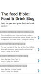 Mobile Screenshot of foodanddrinkbible.blogspot.com