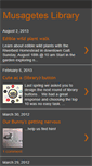 Mobile Screenshot of musagetes-library.blogspot.com