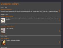 Tablet Screenshot of musagetes-library.blogspot.com