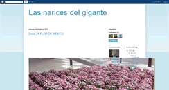 Desktop Screenshot of naricesgigante.blogspot.com