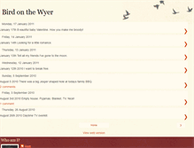 Tablet Screenshot of birdonthewyer.blogspot.com