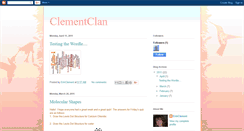 Desktop Screenshot of erinclement.blogspot.com