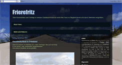 Desktop Screenshot of frierefritz.blogspot.com