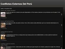 Tablet Screenshot of confliperu.blogspot.com