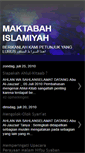 Mobile Screenshot of maktabah-islamiyah.blogspot.com