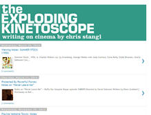 Tablet Screenshot of explodingkinetoscope.blogspot.com