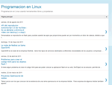 Tablet Screenshot of linuxprogramacion.blogspot.com