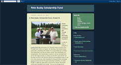 Desktop Screenshot of petebuzbyscholarshipfund.blogspot.com