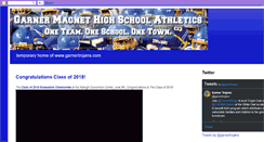 Desktop Screenshot of gmhs-athletics.blogspot.com
