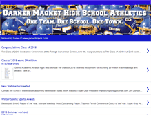 Tablet Screenshot of gmhs-athletics.blogspot.com