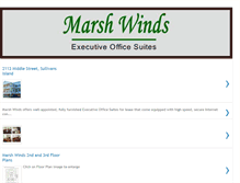 Tablet Screenshot of marshwindssi.blogspot.com