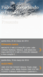 Mobile Screenshot of fadosrecordandoopassado.blogspot.com