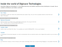 Tablet Screenshot of digiwavetechnologies.blogspot.com