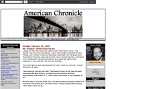 Desktop Screenshot of americanchronicle.blogspot.com