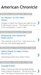 Mobile Screenshot of americanchronicle.blogspot.com