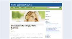 Desktop Screenshot of home-business-course.blogspot.com