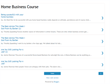 Tablet Screenshot of home-business-course.blogspot.com