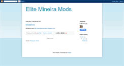 Desktop Screenshot of elitemineiramods.blogspot.com