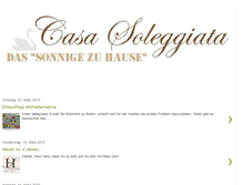 Tablet Screenshot of casa-soleggiata.blogspot.com